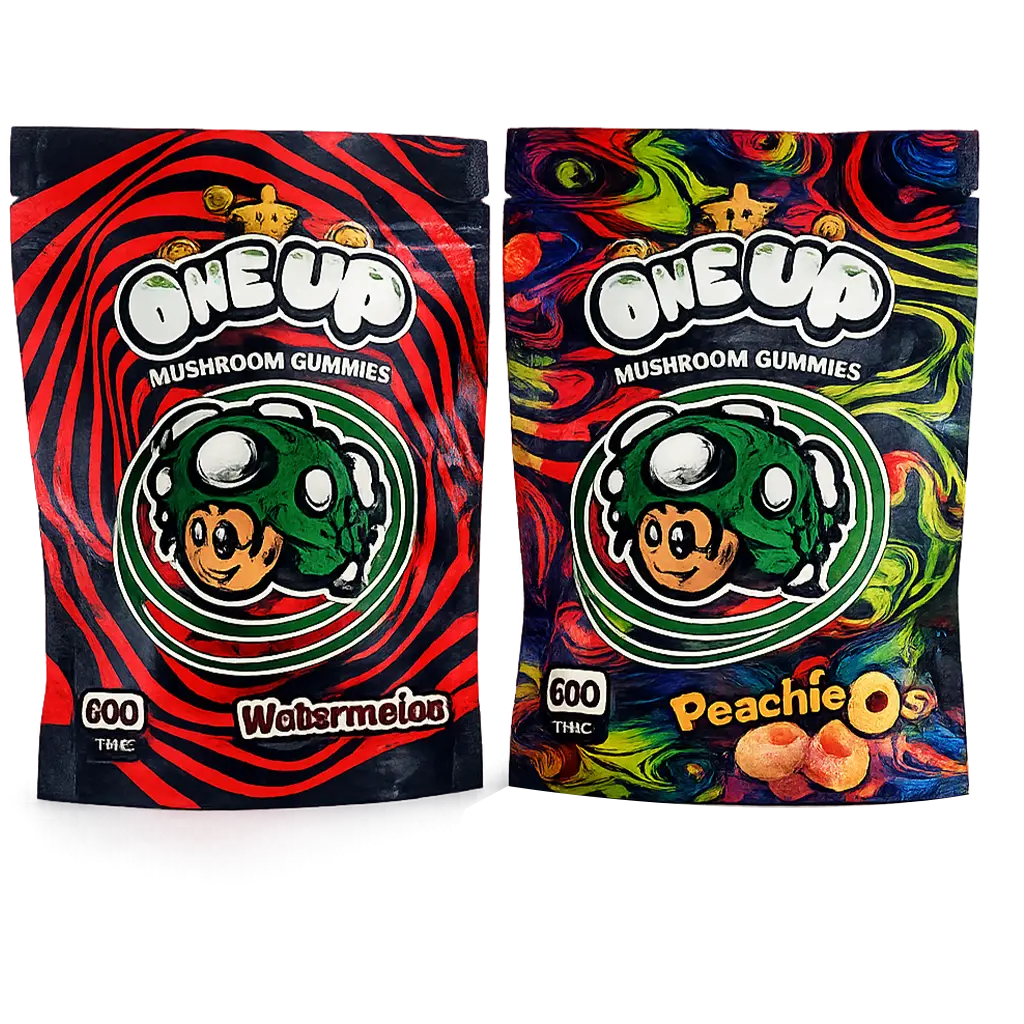 One Up Mushroom Gummies - Fruity Mushroom Gummies